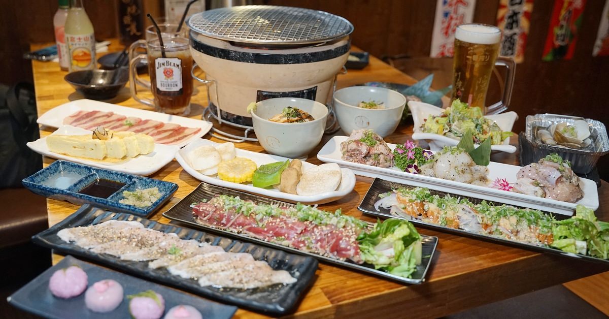 [吃喝] 板橋聚餐小酌炭火燒肉首選 町燒酒食