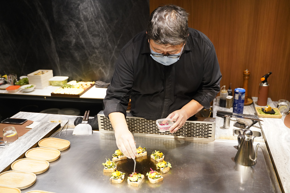 【TBS剔邦饈Teppanyaki】台北大安區鐵板燒216巷頂級鐵板料理 台北慶生餐廳推薦 - 第11張圖