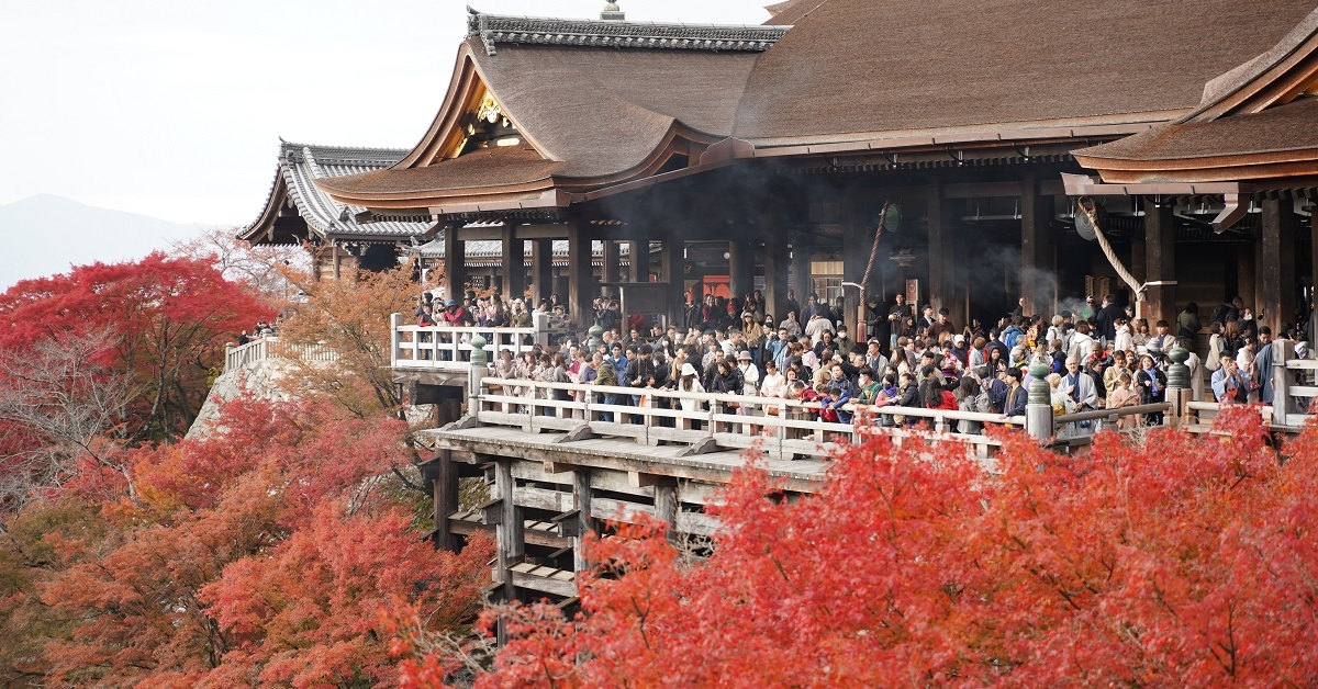 [遊記] 絕美秋色楓紅此生必訪 京都音羽山清水寺