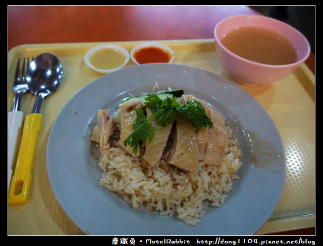 新加坡。牛車水。麥士威熟食中心。興興海南雞飯