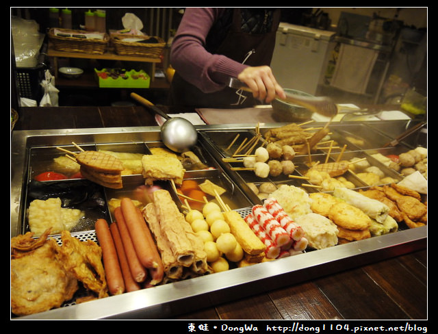 【桃園食記】桃園夜市。傻妹食堂關東煮
