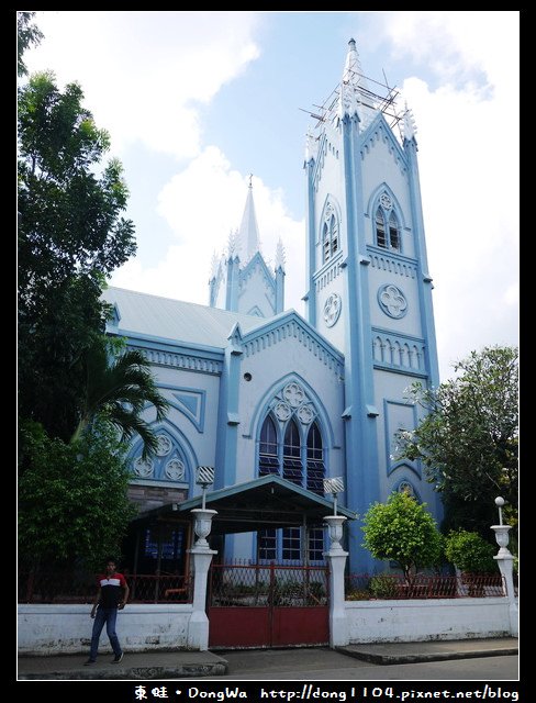 【巴拉望遊記】公主港藍色大教堂。Immaculate Conception Cathedral