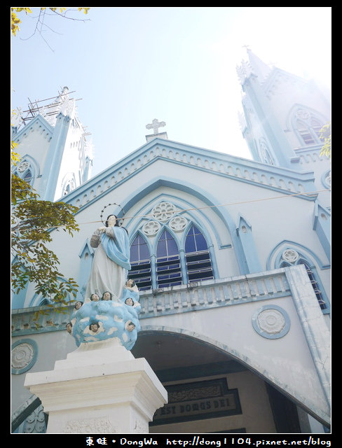 【巴拉望遊記】公主港藍色大教堂。Immaculate Conception Cathedral