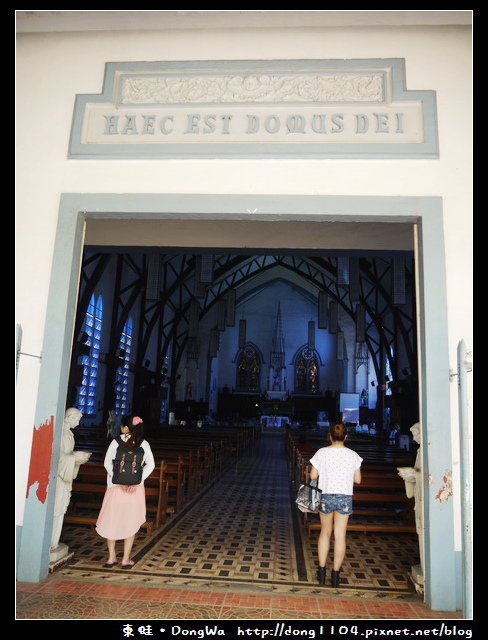 【巴拉望遊記】公主港藍色大教堂。Immaculate Conception Cathedral