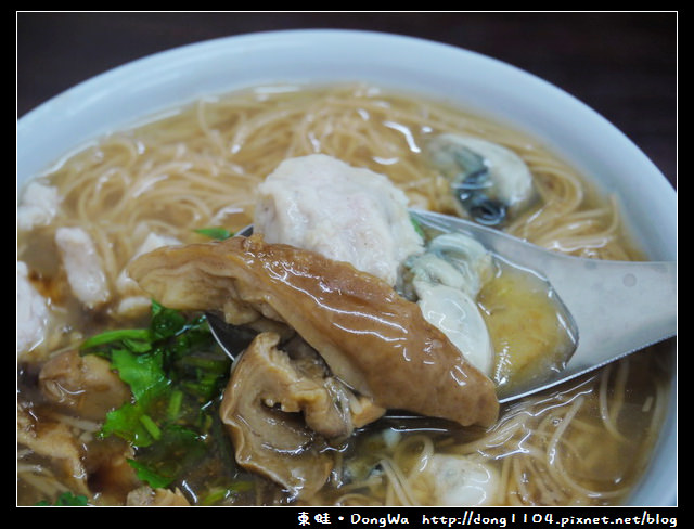 【桃園食記】蘆竹南崁。現撈古早味肉焿麵線