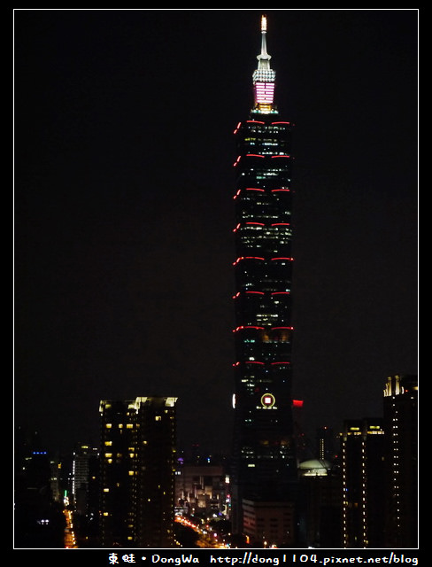 【台北遊記】看101夜景的好去處。永春崗公園
