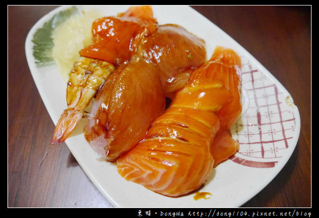 【台北食記】萬華西門町。三味食堂。超大握壽司