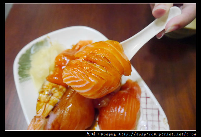 【台北食記】萬華西門町。三味食堂。超大握壽司
