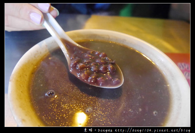 【台北食記】寧夏夜市。深夜甜點。林振櫂燒麻糬紅豆湯