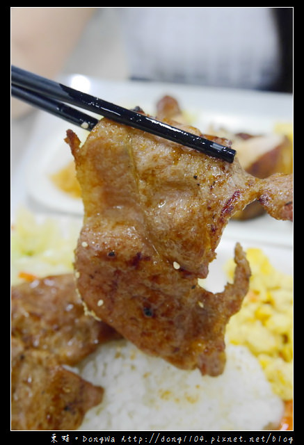 【中壢食記】中原大學快餐。吉野烤肉飯。烤雞腿飯