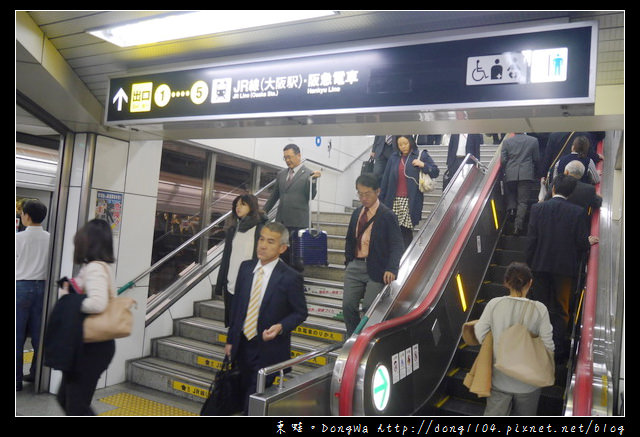 【大阪自助/自由行】JR大阪駅→JR京都駅。JR京都線