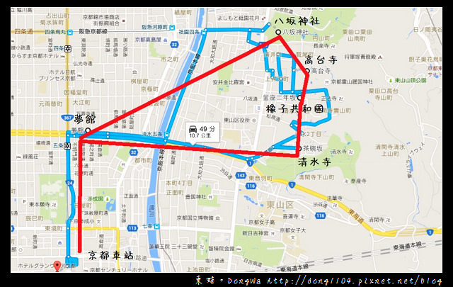 【大阪自助/自由行】清水寺/祇園地區一日遊路線分享