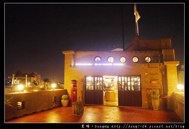 【台南遊記】市定古蹟 林百貨店。屋頂看夜景