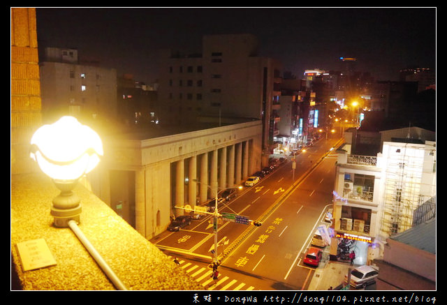 【台南遊記】市定古蹟 林百貨店。屋頂看夜景