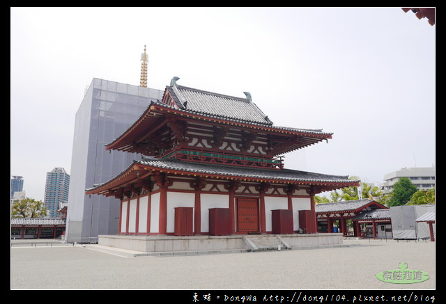【大阪自助/自由行】大阪周遊卡免費|日本佛法中最早的寺廟|四天王寺 中心伽藍