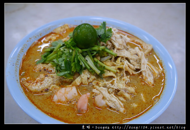 【沙巴自助/自由行】沙巴亞庇市區必吃美食|迷人的叻沙湯頭|怡豐茶室 YEE FUNG LAKSA