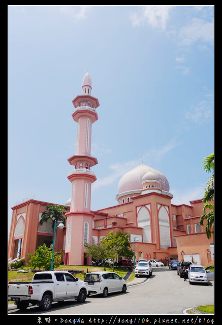 【沙巴自助/自由行】沙巴亞庇免費景點推薦|沙巴大學粉紅色清真寺