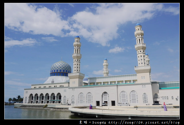 【沙巴自助/自由行】沙巴亞庇免費景點|穆斯林服裝初體驗|夢幻水上清真寺