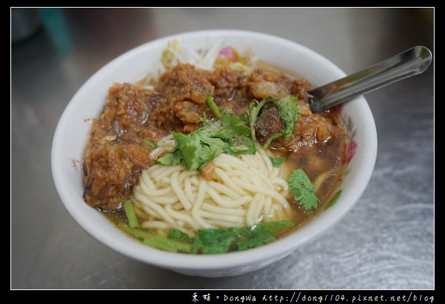 【台中食記】豐原廟東夜市美食推薦|廟東清水排骨麵店