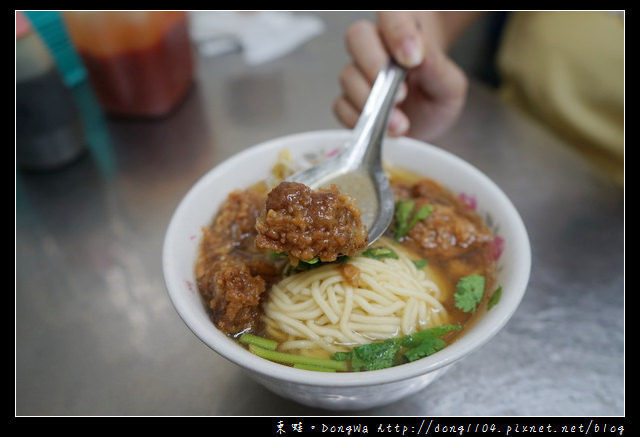 【台中食記】豐原廟東夜市美食推薦|廟東清水排骨麵店