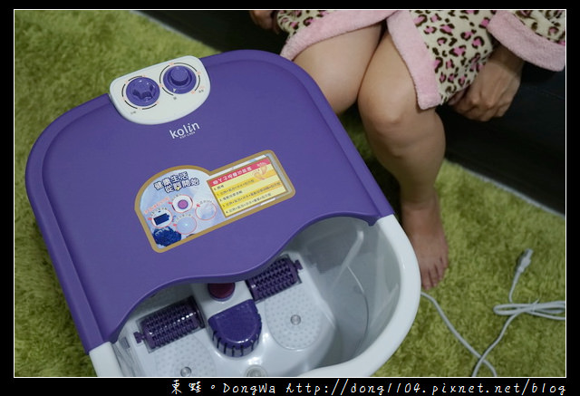 【開箱心得】冬天在家泡腳好選擇|歌林 kolin 豪華型深桶泡腳機(KSF-LN04)