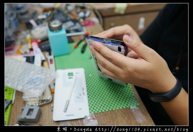 【台北手機螢幕維修】光華商場手機維修推薦|三星 NOTE4 螢幕更換|大不同手機急修館
