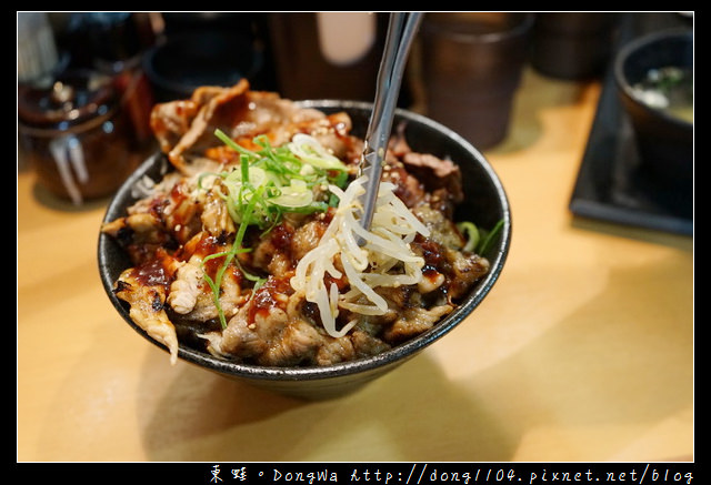 【大阪自助/自由行】道頓堀美食推薦|肉丼專門店 米飯免費升級超大碗|道頓堀肉劇場メニュー