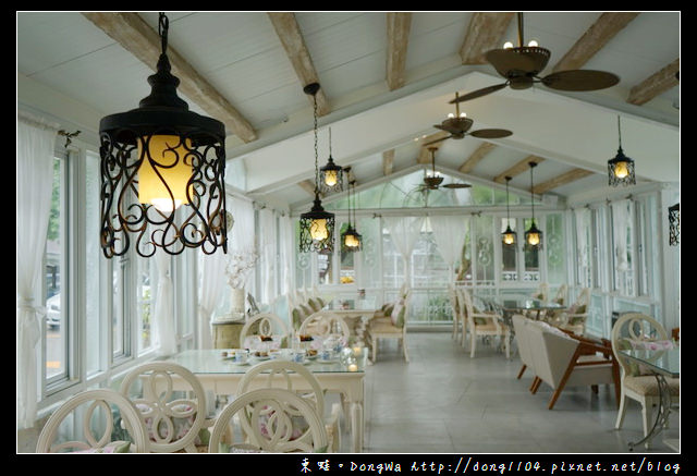 【台南食記】關子嶺下午茶|白色浪漫景觀玻璃屋|卡薩布蘭加.午茶時光 景大渡假莊園