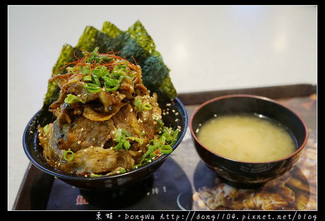 【桃園食記】蘆竹南崁台茂購物中心美食推薦|20公分高燒肉丼|牛角次男坊 JinanBou