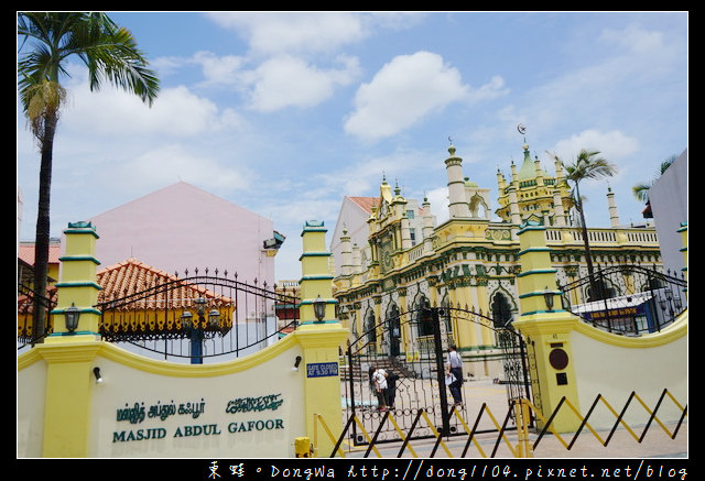 【新加坡自助/自由行】小印度免費景點|建於1907年 百年歷史清真寺|阿督卡夫回教堂 Masjid Abdul Gaffoor