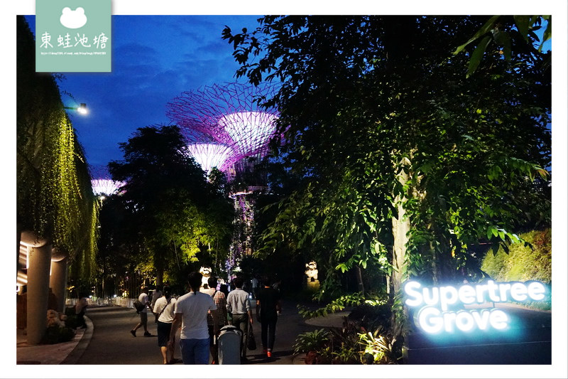 【新加坡免費燈光秀推薦】GARDEN RHAPSODY 新加坡超級樹燈光秀 Supertree Grove Light Show