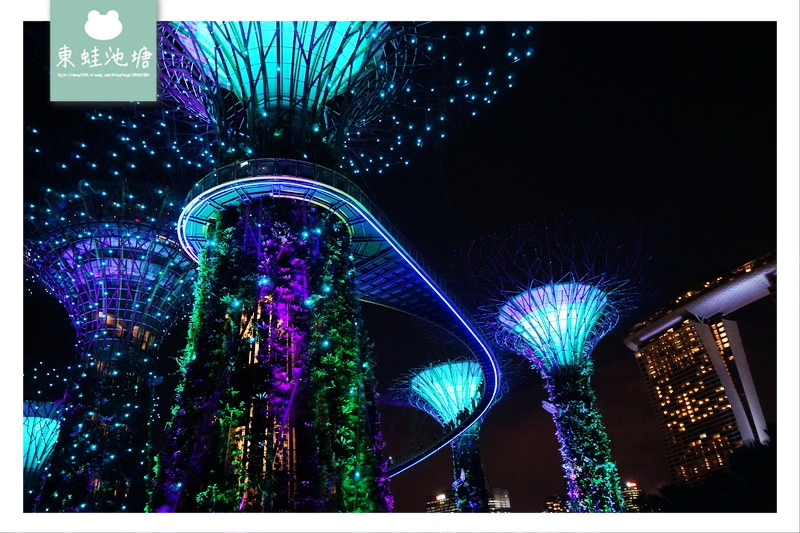【新加坡免費燈光秀推薦】GARDEN RHAPSODY 新加坡超級樹燈光秀 Supertree Grove Light Show