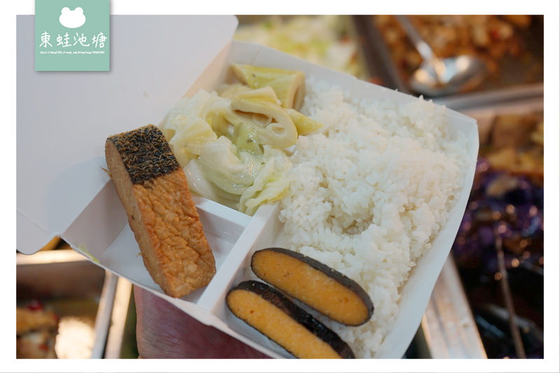 【台北中山區市場美食】大直市場 多樣化素食產品 慈蓮素食店
