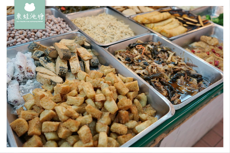 【台北中山區市場美食】大直市場 多樣化素食產品 慈蓮素食店
