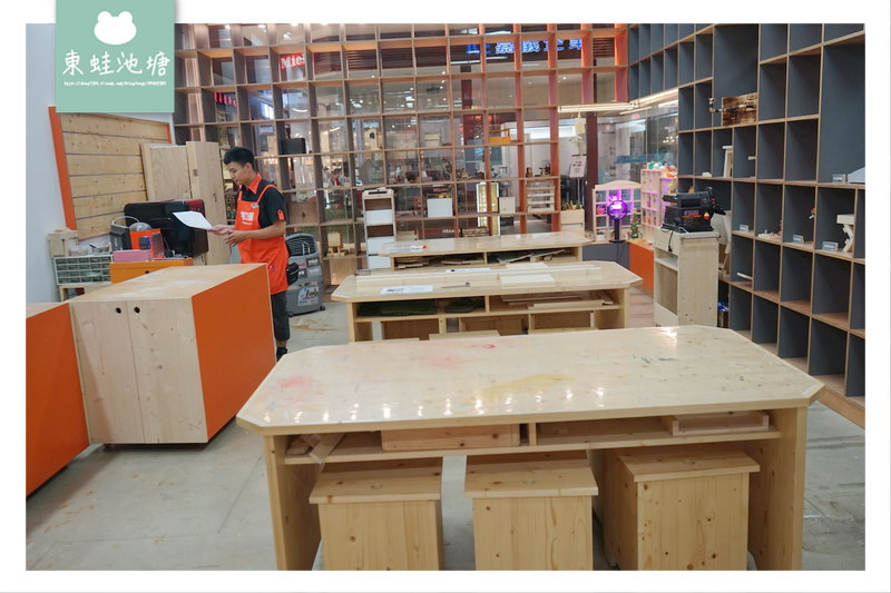【桃園南崁木工手作教學】特力屋手創空間 親子 DIY 小圓凳