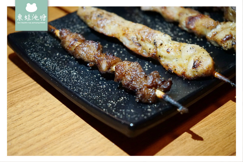 【台北中山區串燒宵夜推薦】下班聚餐好選擇 肉品海鮮串烤超美味 柒串燒屋長安東路店