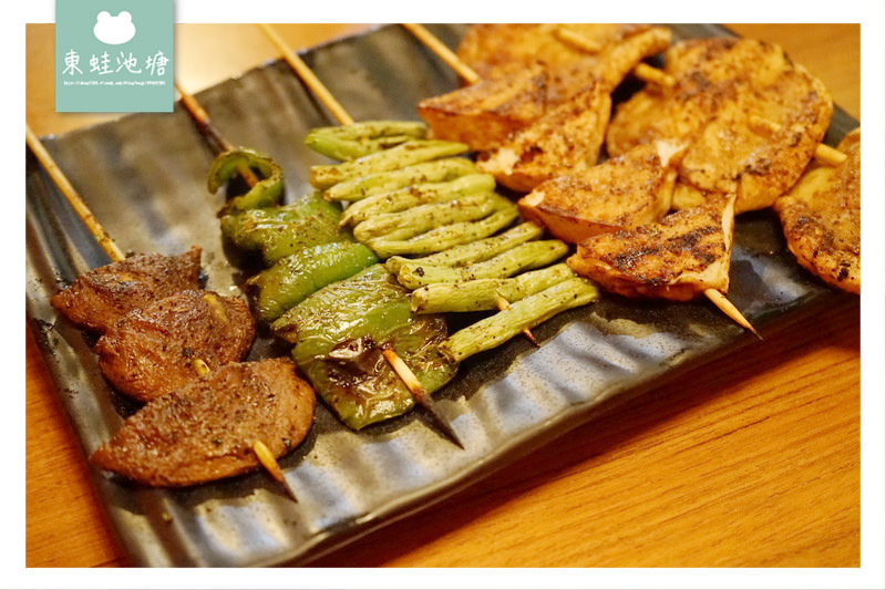 【台北中山區串燒宵夜推薦】下班聚餐好選擇 肉品海鮮串烤超美味 柒串燒屋長安東路店