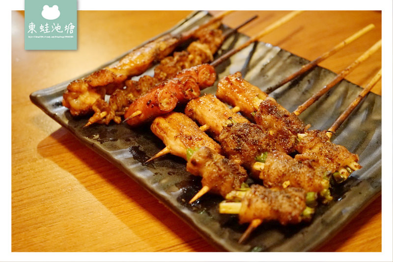 【台北中山區串燒宵夜推薦】下班聚餐好選擇 肉品海鮮串烤超美味 柒串燒屋長安東路店