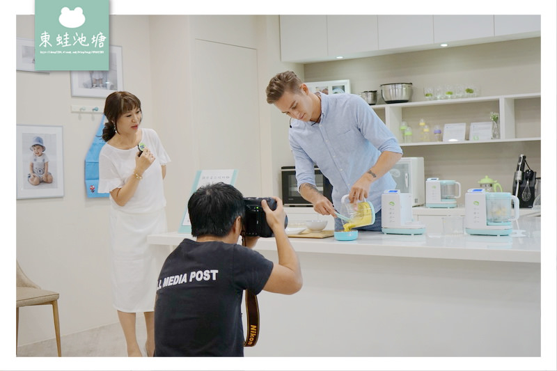 【寶寶副食品調理機推薦】五合一功能 可蒸煮/攪碎/溫奶/保溫/消毒 nac nac 副食品調理機