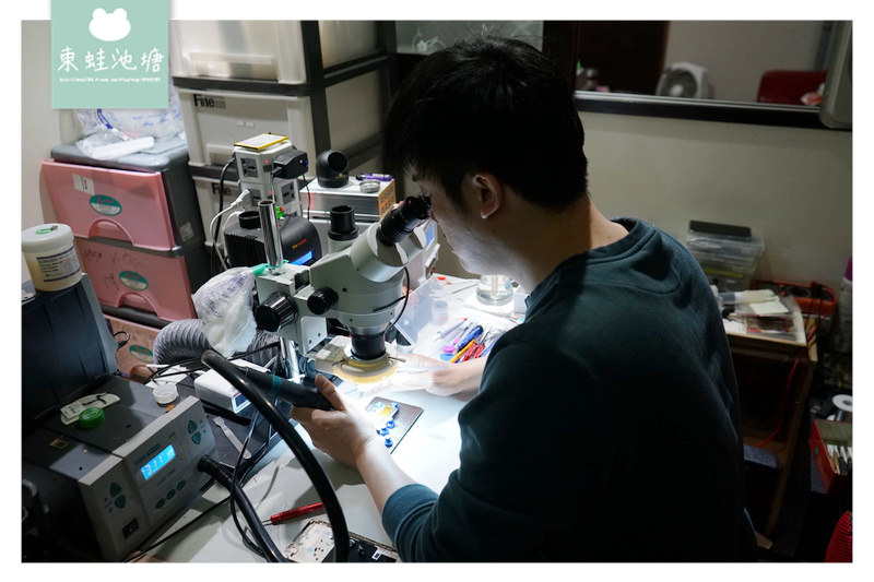 【台北24小時手機維修推薦】實驗室等級 手機主機板維修 大叔手機維修工作室