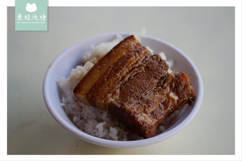 【彰化員林小吃推薦】簡單美味爌肉飯豬腳飯 內用附美味湯品 魯肉濱爌肉豬腳