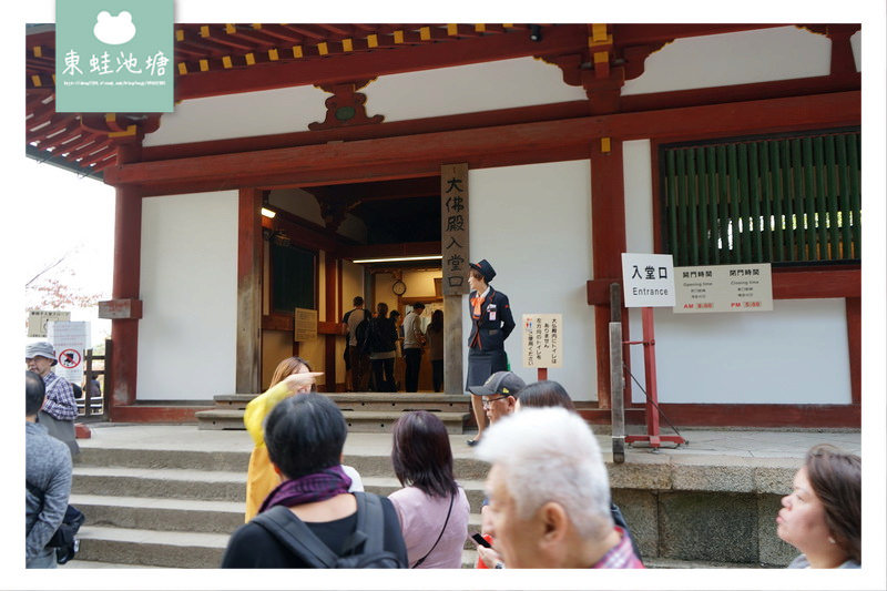 【奈良景點推薦】世界遺產古都奈良文化財 東大寺 大佛的鼻孔