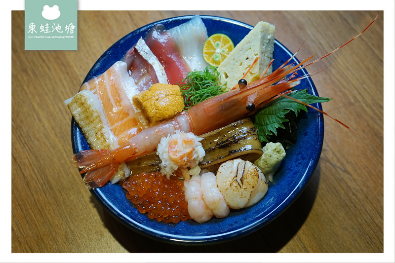 【中壢SOGO商圈美食推薦】超豪華海鮮丼飯 當季新鮮食材 坐著做海鮮丼飯專門店