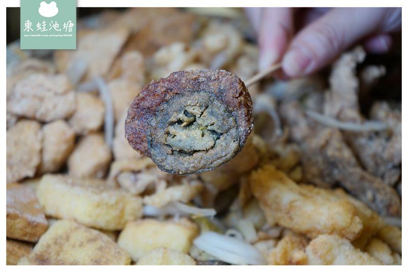 【新竹鹽酥雞推薦】獨特雙爐油炸技術 美味台南大扁魷魚蛋 大爺鹹酥雞