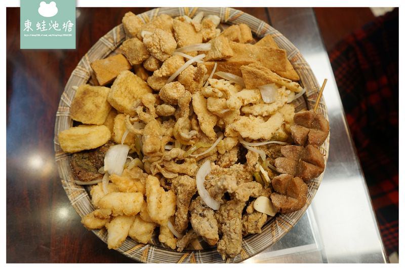 【新竹鹽酥雞推薦】獨特雙爐油炸技術 美味台南大扁魷魚蛋 大爺鹹酥雞