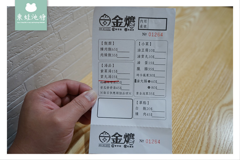 【台中西屯區小吃推薦】秋紅谷公園周邊 文青風爌肉飯 金爌爌肉飯
