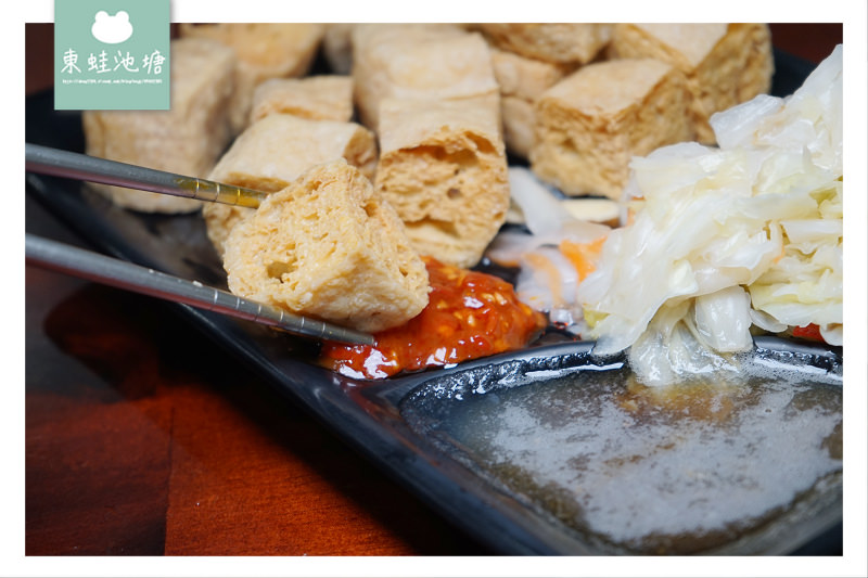 【新竹小吃推薦】鋼彈臭豆腐虱目魚料理 蓁媽香酥臭豆腐鋼彈民富店