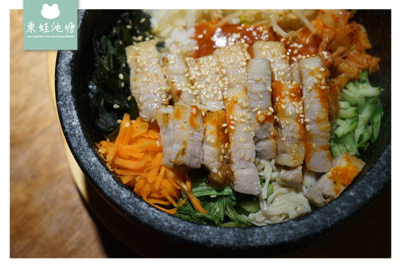 【台北中山韓式料理韓式拌飯推薦】散策捷運中山站周邊 美味四米大石鍋拌飯專賣 好玩建成公園共融式兒童遊戲場