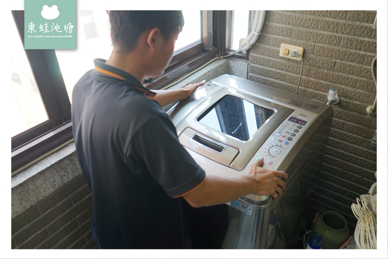 【台中洗衣機清洗推薦】專業電器行師傅到府服務 台中日鑫電器