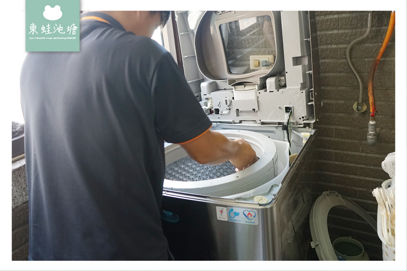 【台中洗衣機清洗推薦】專業電器行師傅到府服務 台中日鑫電器